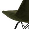 eris-spisebordsstol-i-olivengrn-stof-og-stel-i-sort-stl-fra-actona-485-0000091908-9 Eris Spisebordsstol Olivengrøn Stof Stel Sort