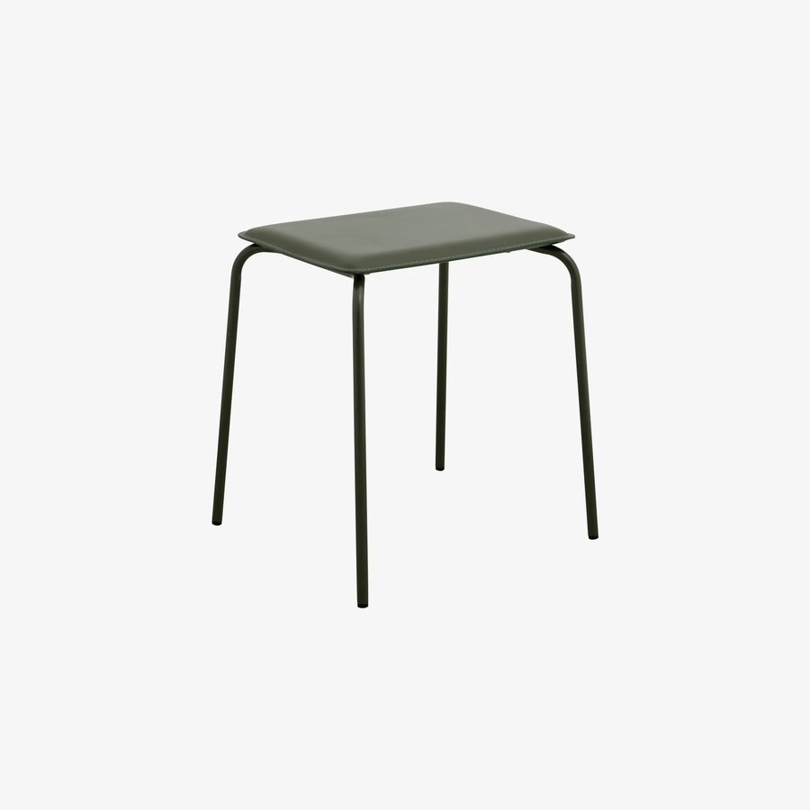 ESA Skammel i Kunstlæder med Metalstel fra Nordal | 45x40x48 cm | Flere Farver hos uniquebeds, home & living - Billede 7