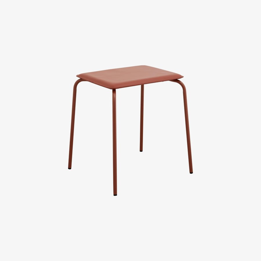 ESA Skammel i Kunstlæder med Metalstel fra Nordal | 45x40x48 cm | Flere Farver hos uniquebeds, home & living - Billede 8