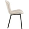 esra-spisebordsstol-i-beige-stof-med-lynls-og-stel-i-sort-stl-fra-acto-0000109015-12 Esra Spisebordsstol Beige Stof Lynlås Stel