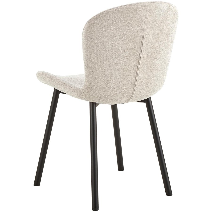 esra-spisebordsstol-i-beige-stof-med-lynls-og-stel-i-sort-stl-fra-acto-0000109015-9 Esra Spisebordsstol Beige Stof Lynlås Stel