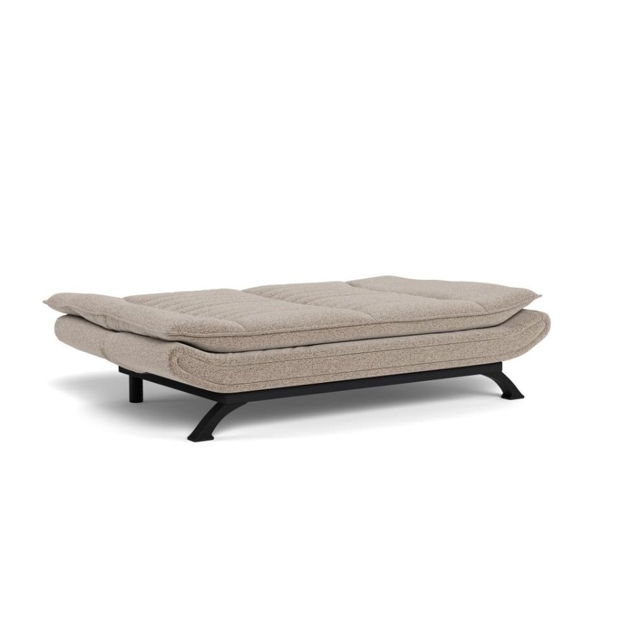 faith-sovesofa-i-beige-stof-med-click-clack-funktion-stel-i-sort-stl-f-0000111240-12 Faith Sovesofa Beige Stof Click Clack