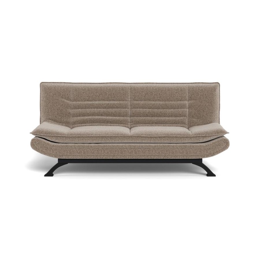 faith-sovesofa-i-beige-stof-med-click-clack-funktion-stel-i-sort-stl-f-0000111240-5 Faith Sovesofa Beige Stof Click Clack