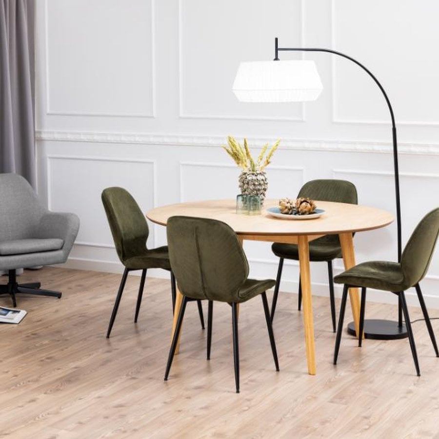 femke-spisebordsstol-i-olivengrn-stof-med-lynls-og-stel-i-sort-stl-fra-0000093207-2 Femke Spisebordsstol Olivengrøn Stof Lynlås Stel