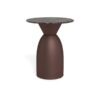 Ferrol Sofabord Brun Cocoa Marmor Stel
