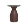 Ferrol Sofabord Brun Cocoa Marmor Stel