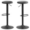 finch-barstol-uden-ryg-i-mrkegr-stof-og-stel-i-mat-sort-stl-fra-actona-0000085585-2 Finch Barstol Uden Ryg Mørkegrå Stof