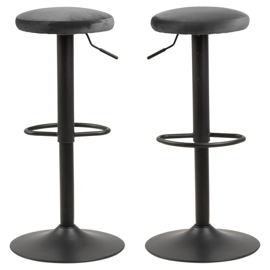 finch-barstol-uden-ryg-i-mrkegr-stof-og-stel-i-mat-sort-stl-fra-actona-0000085585-3 Finch Barstol Uden Ryg Mørkegrå Stof