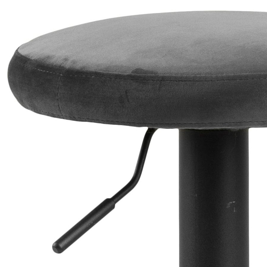 finch-barstol-uden-ryg-i-mrkegr-stof-og-stel-i-mat-sort-stl-fra-actona-0000085585-5 Finch Barstol Uden Ryg Mørkegrå Stof