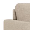 Fleury Sovesofa Beige Stof Armlæn Foldbar