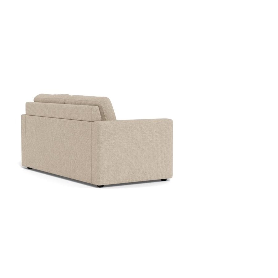 Fleury Sovesofa Beige Stof Armlæn Foldbar