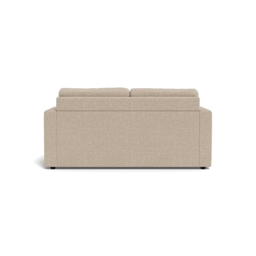 Fleury Sovesofa Beige Stof Armlæn Foldbar