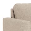 Fleury Sovesofa Beige Stof Armlæn Stel