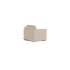 Fleury Sovesofa Beige Stof Armlæn Stel