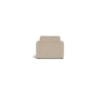 Fleury Sovesofa Beige Stof Armlæn Stel