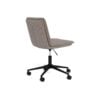 flynn-skrivebordsstol-i-grbrun-stof-med-hjul-og-drejefunktion-og-stel-0000113737-4 Flynn Skrivebordsstol Gråbrun Stof Hjul Drejefunktion