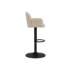 glenda-barstol-i-beige-stof-med-drejefunktion-fodsttte-gaspatron-og-hn-0000108502-4 Glenda Barstol Beige Stof Drejefunktion Fodstøtte