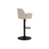 glenda-barstol-i-beige-stof-med-drejefunktion-fodsttte-gaspatron-og-hn-0000108502-5 Glenda Barstol Beige Stof Drejefunktion Fodstøtte