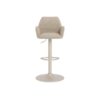 glenda-barstol-i-beige-stof-med-drejefunktion-fodsttte-gaspatron-og-hn-0000114709-2 Glenda Barstol Beige Stof Drejefunktion Fodstøtte
