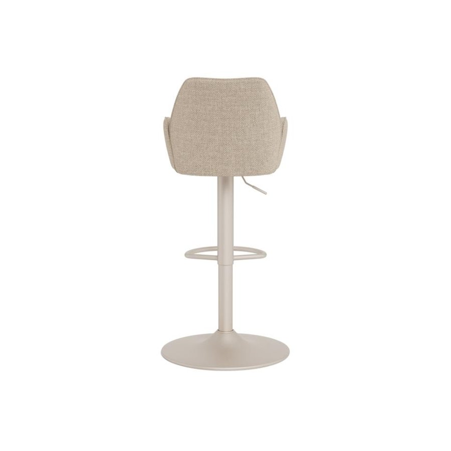 glenda-barstol-i-beige-stof-med-drejefunktion-fodsttte-gaspatron-og-hn-0000114709-4 Glenda Barstol Beige Stof Drejefunktion Fodstøtte