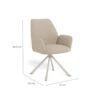 glenda-spisebordsstol-i-beige-stof-med-armln-og-drejefunktion-og-stel-0000114691-9 Glenda Spisebordsstol Beige Stof Armlæn Drejefunktion
