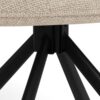 glenda-spisebordsstol-i-beige-stof-med-armln-og-stel-i-sort-stl-fra-ac-0000107425-10 Glenda Spisebordsstol Beige Stof Armlæn Stel