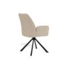 glenda-spisebordsstol-i-beige-stof-med-armln-og-stel-i-sort-stl-fra-ac-0000107425-6 Glenda Spisebordsstol Beige Stof Armlæn Stel