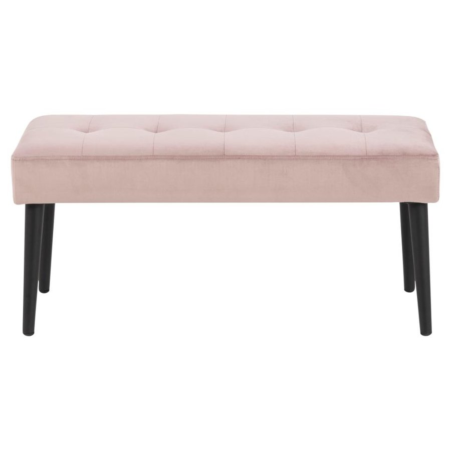Glory Bænk Dusty Rose Stof Indsyninger