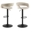 grace-barstol-i-sand-stof-med-drejefunktion-og-stel-i-sort-stl-fra-act-0000107090-3 Grace Barstol Sand Stof Drejefunktion Stel
