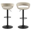 grace-barstol-i-sand-stof-med-drejefunktion-og-stel-i-sort-stl-fra-act-0000107090-4 Grace Barstol Sand Stof Drejefunktion Stel