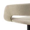 grace-barstol-i-sand-stof-med-drejefunktion-og-stel-i-sort-stl-fra-act-0000107090-7 Grace Barstol Sand Stof Drejefunktion Stel