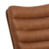 Grafton Spisebordsstol Cognac Stof Drejefunktion Horisontal