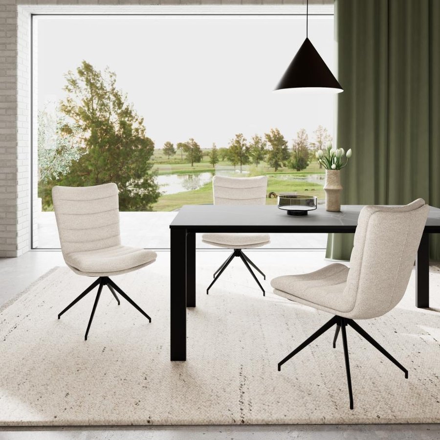 grafton-spisebordsstol-i-creme-stof-med-drejefunktion-og-stel-i-sort-s-0000112441-2 Grafton Spisebordsstol Creme Stof Drejefunktion Stel