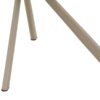 Graham Spisebordsstol Beige Stof Armlæn Drejefunktion