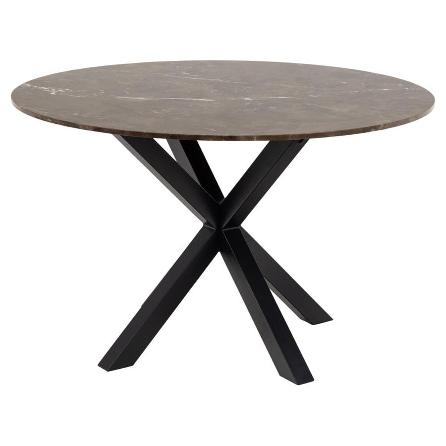 Heaven Spisebord Brun Emperador Marmor Stel