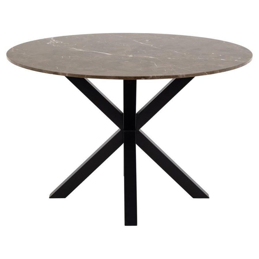 Heaven Spisebord Brun Emperador Marmor Stel