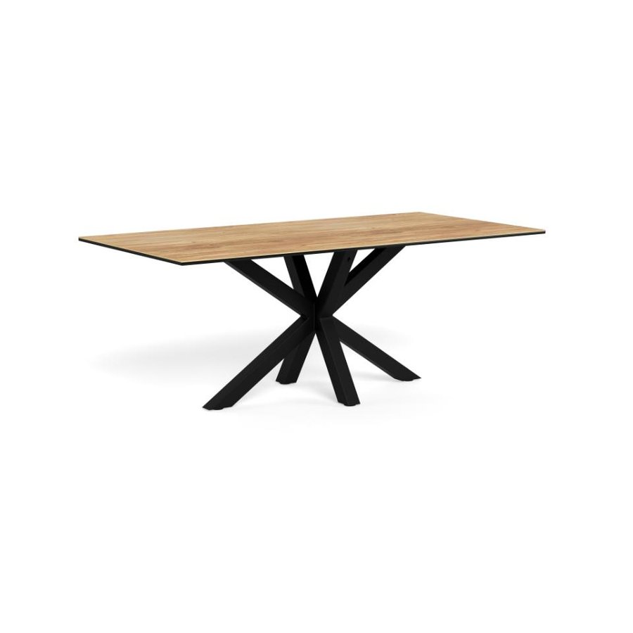 heaven-spisebord-i-vild-eg-keramikglas-stel-i-sort-stl-fra-actona-bdh-H000024823-2 Heaven Spisebord Vild Eg Keramik Glas