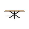 heaven-spisebord-i-vild-eg-keramikglas-stel-i-sort-stl-fra-actona-bdh-H000024823-3 Heaven Spisebord Vild Eg Keramik Glas
