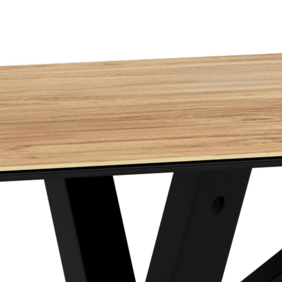 heaven-spisebord-i-vild-eg-keramikglas-stel-i-sort-stl-fra-actona-bdh-H000024823-8 Heaven Spisebord Vild Eg Keramik Glas