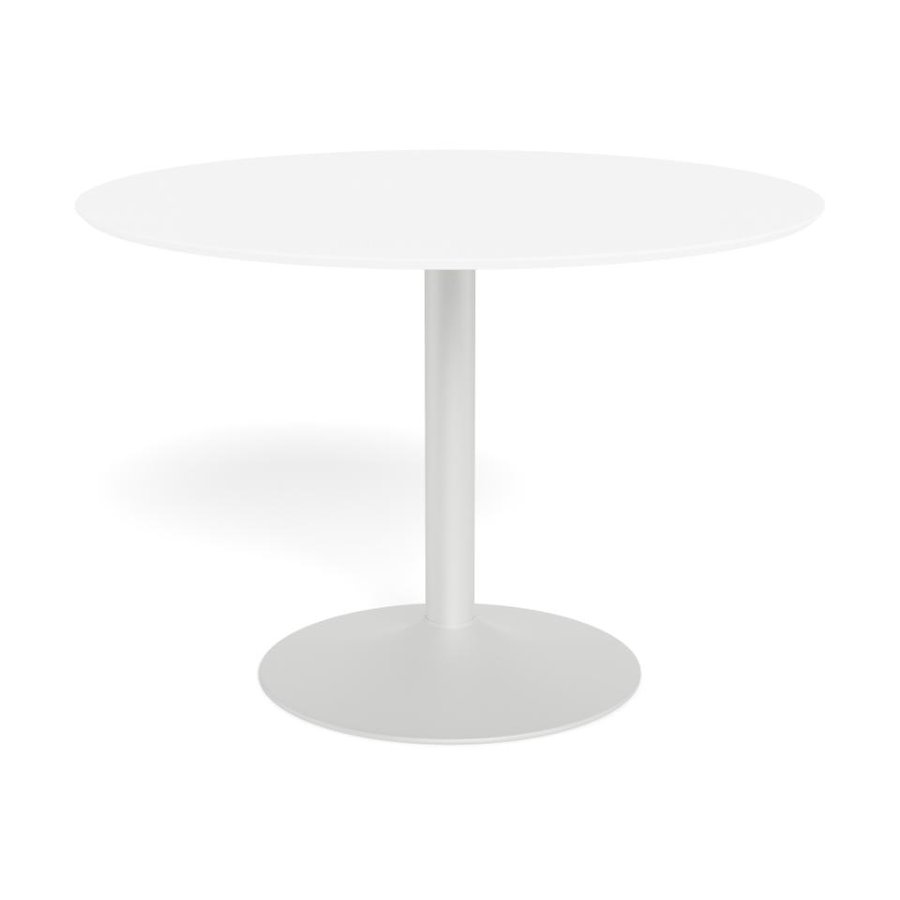 Ibiza Spisebord Hvid Mdf Stel Hvid