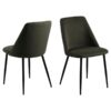 ines-spisebordsstol-i-olivengrn-stof-og-stel-i-sort-stl-fra-actona-492-0000092610-5 Ines Spisebordsstol Olivengrøn Stof Stel Sort