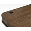 Ingolstadt Skrivebord Røget Egetræ Ben Sort