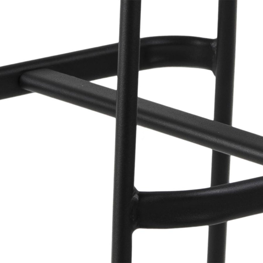 I_Oregon Barstol Cognac Pu Retro Fodstøtte