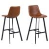 ioregon-barstol-i-cognac-pu-vintage-og-stel-i-sort-stl-fra-actona-465x-0000096091-3 I_Oregon Barstol Cognac Pu Vintage Stel