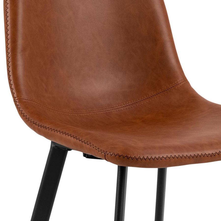 ioregon-counterstol-i-cognac-pu-retro-med-fodsttte-sorte-syninger-og-z-0000092896-9 I_Oregon Counterstol Cognac Pu Retro Fodstøtte