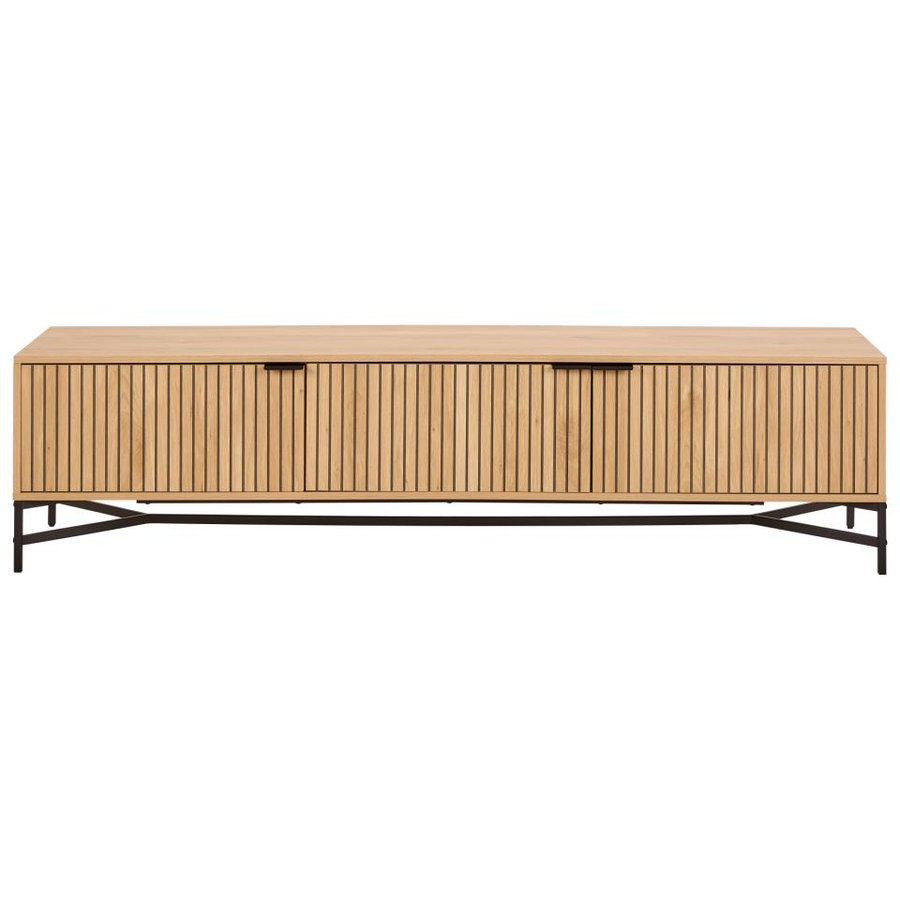 jaipur-tv-bord-i-eg-egetr-stel-i-sort-stl-fra-actona-bdh-1764x40x45-cm-0000109081-3 Jaipur Tv Bord Eg Egetræ Stel