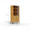Jaipur Vitrine Vild Eg Glas Lamel