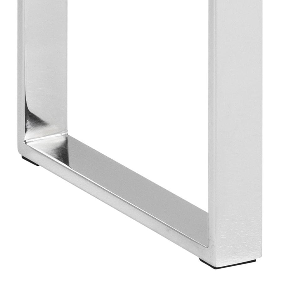 Katrine Konsolbord Klar Glas Stel Krom