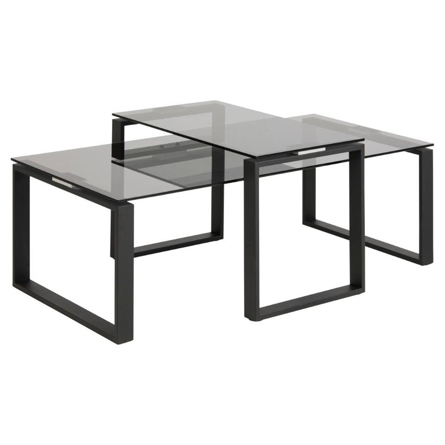 katrine-sofabordsst-i-rg-glas-stel-i-sort-stl-fra-actona-2-borde-H000018915-2 Katrine Sofabordssæt Røg Glas Stel Sort