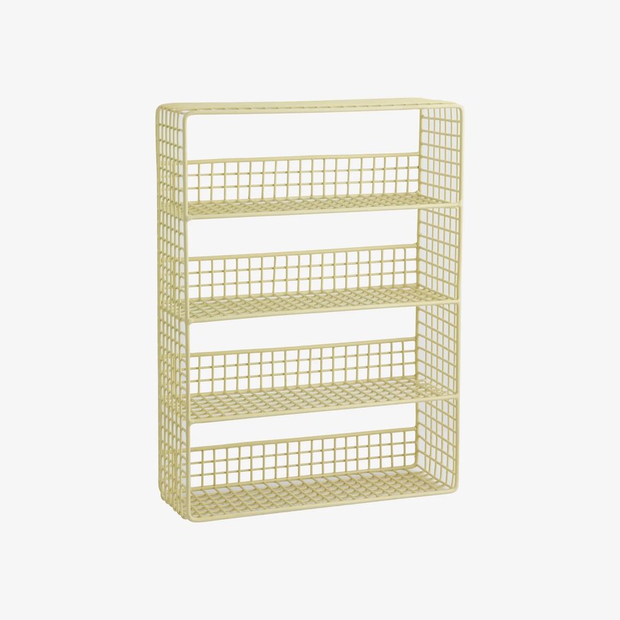 KIKORI Hylde i Metal med Krom/Guld Finish fra Nordal | 40x14x55 cm | Flere Farver hos uniquebeds, home & living - Billede 2